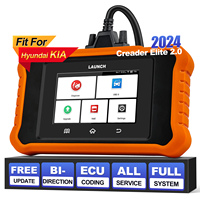 LAUNCH X431 Elite 2.0 Herramienta de Diagnóstico Completo para Automóviles, Escáner OBD OBD2, Prueba Activa, Codificación ECU, Actualización de Software Gratuita