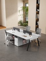 Offre Spéciale – Écran de Bureau Commercial Multifonctionnel en Bois, Moderne, Robuste, Couleur Personnalisable, Anti-Collision, Durable, pour Employés