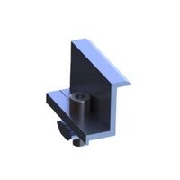 YZ PV Module Réglable Panneau Solaire Fin Pince Épaisseur 30 35 40mm Argent Anodisé Installation Rapide Champ Ouvert TUV/CE/ISO