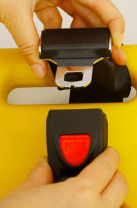 Camilla de cuchara de plástico desmontable Diseño ajustable plegable ligero directo de fábrica para transferencia de pacientes - Product Image 6