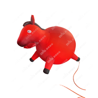 Modèle de chèvre gonflable géant personnalisé, animal gonflable de dessin animé pour la publicité d'événements en plein air