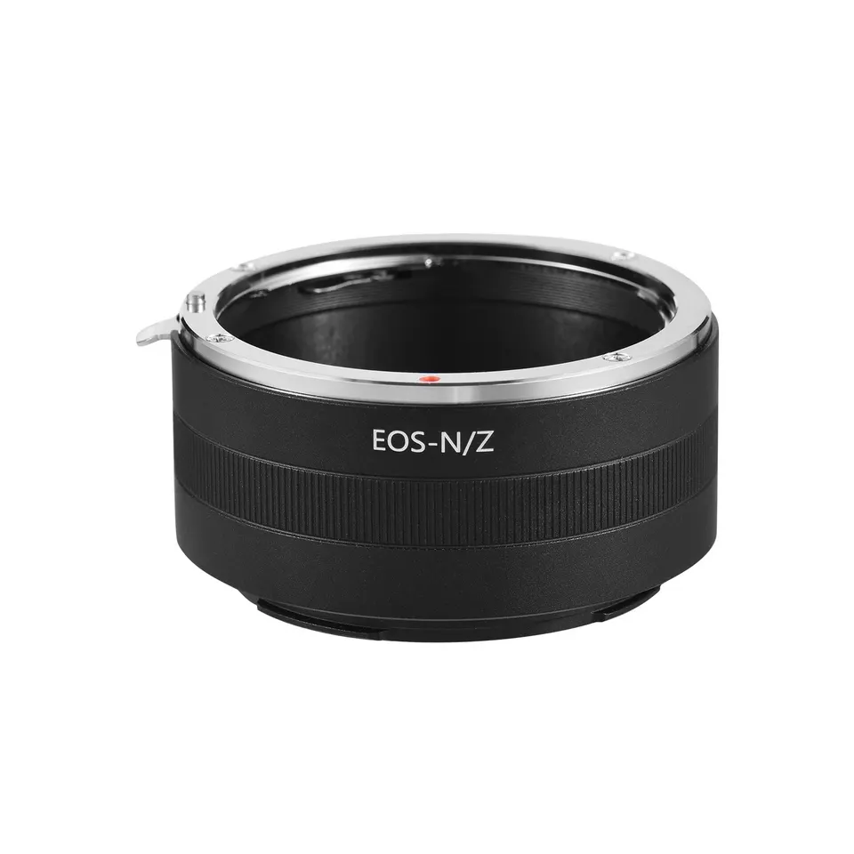 Manual Aluminum Alloy Lens Mount Adapter Ring for Canon EF Mount Lens for Nikon Z5/Z6/Z7/Z50 Z-Mount Mirrorless Camera