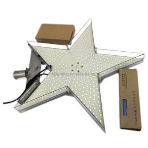 Đầy đủ màu sắc IP65 không thấm nước hội chợ 330 đèn <span class=keywords><strong>LED</strong></span> 12V <span class=keywords><strong>pixel</strong></span> sao hình dạng bảng điều khiển ánh sáng cho vui chơi giải trí & chiếu sáng cảnh quan - Product Image 2