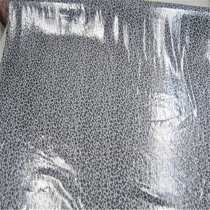 Vải Lụa Lurex Kim Loại Màu Bạc Sáng Bóng Có In Hình Động Vật Da Báo Cho Trang Phục Dự Tiệc Nữ Hiện Đại - Product Image 5