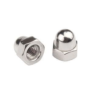 Tuercas <span class=keywords><strong>de</strong></span> bellota métricas izquierda <span class=keywords><strong>de</strong></span> acero inoxidable M6 para aplicaciones industriales - Product Image 2