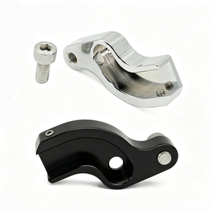 Soporte de cambio auxiliar neutral M8 para motocicleta Harley Touring Softail 2017+ Adaptador de transferencia de marcha neutral de motor en negro cromado. - Product Image 5