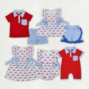 Vêtements pour bébés filles, ensembles de vêtements roses avec col à nœuds et tunique à volants - Product Image 6