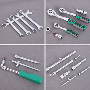 Auto Repair Kit 216 Piece <b>Ratchet</b> <b>Socket</b> Wrench Set Chrome Vanadium Steel Mechanic Tool Set 1/2 In Drive - Product Image 4