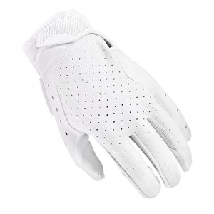 Guantes de Fútbol Americano Blancos para Receptor, con Palma de Silicona Ultra Grip, Protección para las Manos del Jugador - Product Image 3
