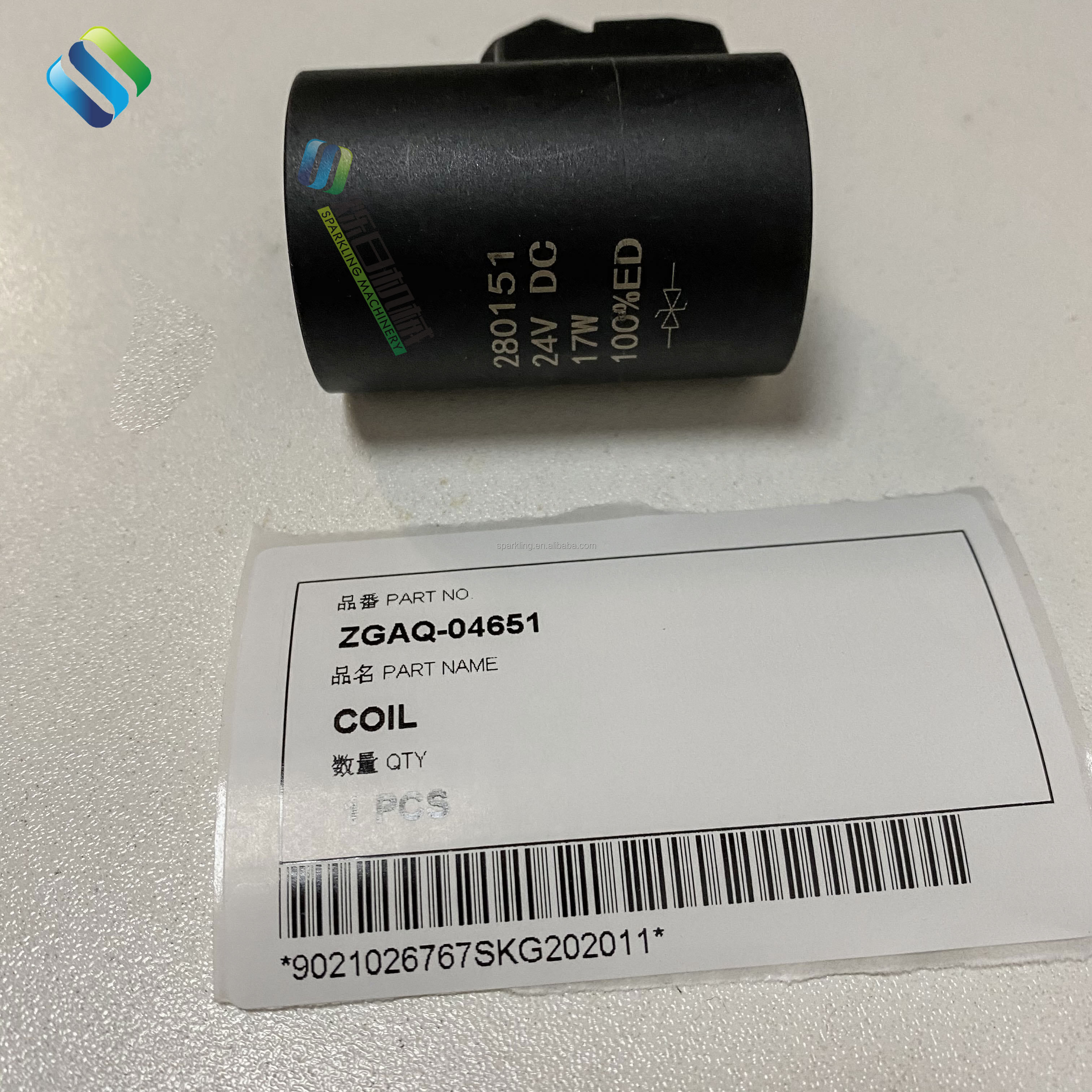 ZGAQ-04651 ZGAQ-04588 Coil R140W-7 R170W-9 for Excavators