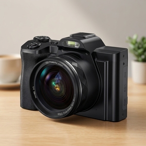 5K Video Camera 48MP AF Autofocus 3.5" Display 16X Digital Type-C Rechargeable DC201S 5K 48MP 5K Video Resolution 3.5"IP - Product Image 1