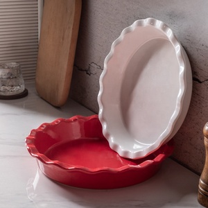 Plato <span class=keywords><strong>de</strong></span> Cerámica con Diseño <span class=keywords><strong>de</strong></span> Ondas MIXWARES, Ecológico, Apto para Todo Tipo <span class=keywords><strong>de</strong></span> Cocinas, <span class=keywords><strong>Horno</strong></span> <span class=keywords><strong>de</strong></span> Microondas, <span class=keywords><strong>Bandeja</strong></span> para Hornear Pizza - Product Image 2