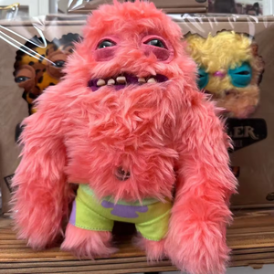 <span class=keywords><strong>Peluche</strong></span> <span class=keywords><strong>de</strong></span> Monstruo <span class=keywords><strong>de</strong></span> Dientes Divertido y Personalizado, Muñeco <span class=keywords><strong>de</strong></span> <span class=keywords><strong>Peluche</strong></span> Bonito y Feo con Pelo Rosa, Animal Suave <span class=keywords><strong>de</strong></span> <span class=keywords><strong>Peluche</strong></span> Coleccionable - Product Image 3