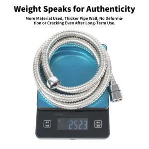 Manguera de Ducha Flexible Corrugada de Acero Inoxidable 304 YITE, Conectores Flexibles de Plomería, Presión Máxima de 400 psi para Calentador de Agua Caliente de Hotel - Product Image 3