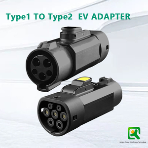 Nouveau convertisseur de charge de voiture électrique AC 32A Type 1 vers Type 2 Adaptateur de <span class=keywords><strong>chargeur</strong></span> de véhicule électrique avec connecteur J1772 vers Type 2 <span class=keywords><strong>Chargeur</strong></span> de véhicule électrique <span class=keywords><strong>16A</strong></span> nominal - Product Image 4