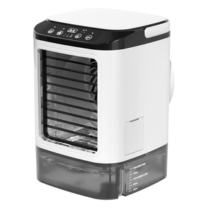 Portable Quiet <b>Desk</b> Cooling <b>Fan</b> 5V 12W <b>Small</b> Humidifier 3-Speed USB Table <b>Fan</b> for Home/Office/Outdoor - Product Image 2