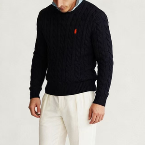 Suéter de Punto de Cuello Alto para Hombre, Calidad Original, Altamente Recomendado, con Logotipo <span class=keywords><strong>Pl</strong></span>, Sí, con Logotipo - Product Image 5