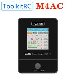 Cargador Compacto AC Toolkitrc M4AC 30W para Baterías Lipo Life Lihv 1-4S con Interfaz XT30/XT60 para Modelos RC, Drones FPV de Carreras y Freestyle - Product Image 2