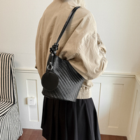 Sacs à main de luxe en gros pour jeunes femmes – Sac seau à bandoulière pour femmes