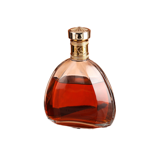 Shandong verre riche 750ml <span class=keywords><strong>France</strong></span> XO verre esprit Brandies bouteilles PP collier matériel pour Tequila Champagne vins emballage - Product Image 1