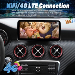 Reproductor Multimedia para Auto con Pantalla Ultrafina Android Snapdragon 685 para Mercedes Benz W176 C117 X117 X156 W463 2013-2019, GPS y Carplay - Product Image 2