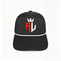 Casquettes de baseball snapback en polyester imperméable, perforées au laser, personnalisées avec logo sur mesure, vente en gros
