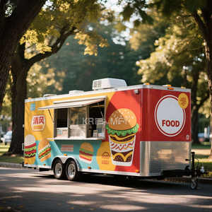 Remolque de Comida Personalizado 2025, Equipo de Parrilla, Camión de Comida, Cocina Móvil, Carrito de Tacos, Café, Restaurante - Product Image 1