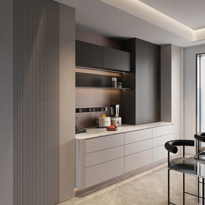 Panneau surélevé peint moka style usage-kitchens-craigslist Armoire de cuisine pour four <span class=keywords><strong>mural</strong></span> et <span class=keywords><strong>micro</strong></span>-ondes RTA Factory Direct - Product Image 3