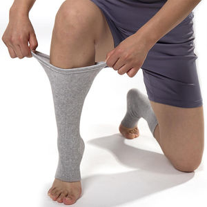 Genouillère de compression épaisse antidérapante en Spandex et Nylon de qualité supérieure pour la sécurité sportive et la protection en réadaptation - Product Image 1