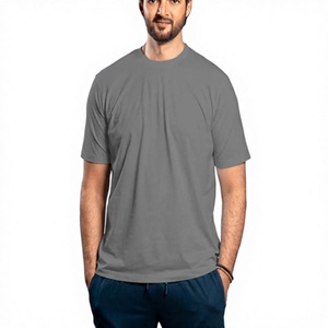 Bangladesh Manufactured Wholesale Direct Factory First Class Quality Custom Logo 180 GSM Solid 100% Cotton Summer Men's T-Shirt - Product Image 4
