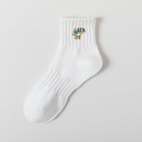Chaussettes unisexes de sport en coton avec logo personnalisé Chaussettes pour hommes Grip cheville de compression de qualité Designer Mens Crew