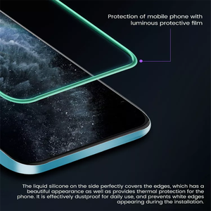 Protection en Silicone pour HW Y6S Y6P Y7A, verre trempé, bord entièrement lumineux - Product Image 6