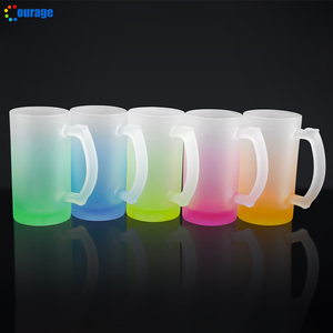 Công suất lớn tùy chỉnh thăng hoa bia <span class=keywords><strong>Mug</strong></span> tốt nghiệp màu 16oz thăng hoa bia <span class=keywords><strong>Mug</strong></span> <span class=keywords><strong>Frosted</strong></span> <span class=keywords><strong>Glass</strong></span> cup Mugs bán buôn - Product Image 4