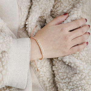 Bracelet d'amitié personnalisé avec la lettre «pas sœurs par sang mais sœurs par cœur», Bracelets en corde tressée colorée, cadeau pour amis - Product Image 5