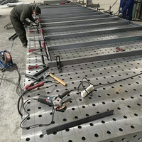 Table de soudage flexible 3D pour la fabrication métallique / Système de fixation de soudage 3D / Banc de travail de soudage robuste