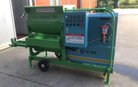 Machine à injecter le ciment GENGLI GLZ-5, mélangeur et pompe à ciment pour la construction de tunnels