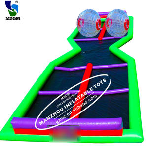 Grande piste gonflable pour les jeux <span class=keywords><strong>de</strong></span> sports <span class=keywords><strong>de</strong></span> plein air Piste <span class=keywords><strong>de</strong></span> bowling géante pour adultes pour le plaisir et les loisirs en plein air - Product Image 6