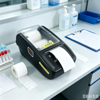 Imprimante d'étiquettes thermiques portable pour l'expédition, machine d'impression d'étiquettes de commande pour l'inventaire d'entrepôt, papier continu