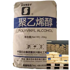 Sinopec chongqing svw, sundy, PVA 1788, PVA 088-20, poly (vinyl rượu), 10 lưới, hạt, bột