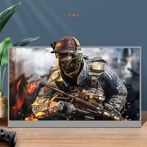Mới nhất thiết kế máy tính xách tay màn hình 15.6 inch HD màn hình hiển thị bền loa chơi game máy tính xách tay màn hình - Product Image 2