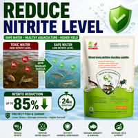 Poudre Probiotique Multifonctionnelle de Bacillus Subtilis pour l'Aquaculture, Nettoyage des Étangs, Détoxification de l'Eau, Additif Alimentaire