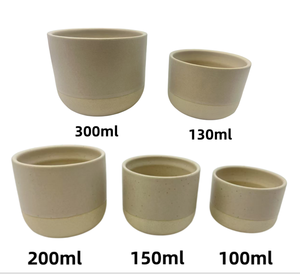 New Hot Selling Spot Japanese Style Pottery Tea Coffee Bowl Cup <b>Handmade</b> Creative Retro Pottery Tea Cup - Product Image 5