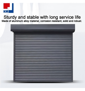 <span class=keywords><strong>Porte</strong></span> <span class=keywords><strong>de</strong></span> <span class=keywords><strong>garage</strong></span> <span class=keywords><strong>sectionnelle</strong></span> automatique en aluminium isolé moderne, gris anthracite, avec isolation en mousse PU, pour villa résidentielle - Product Image 1