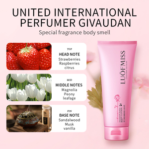 Lotion hydratante parfumée à la niacinamide OEM ODM pour le soin des corps secs des femmes adultes - Product Image 5