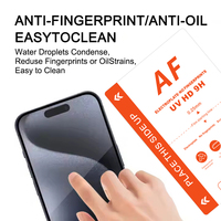 Film de protection d'écran en hydrogel nano mat Cedle 180*120 mm pour téléphone portable, film UV 3D en verre, film de durcissement UV pour machine de découpe