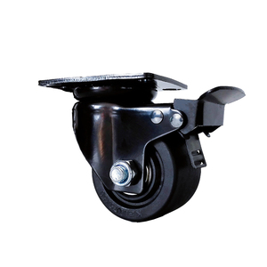 Roue réglable de 2 pouces de type américain, traitement de surface électrophoretique, roulement à roulettes durable à charge lourde - Product Image 6