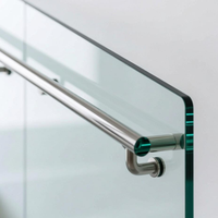 Maßgefertigtes Aluminiumlegierungs-Geländer mit Sicherheitsglas und Isolierglas für Hochhäuser, Hotels und Villen