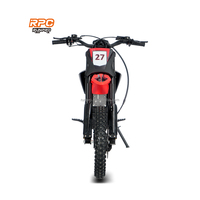 Moto électrique tout-terrain haute performance 4500W 48V 60V avec roues 14/12 17/14 et suspension intégrale pour la course