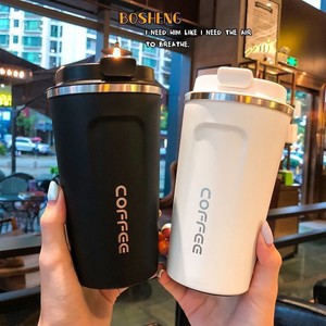 แก้วกาแฟสแตนเลส 304 เก็บความร้อน ความเย็น ได้นาน พกพาสะดวก สำหรับใช้ในรถยนต์และกิจกรรมกลางแจ้ง - Product Image 2