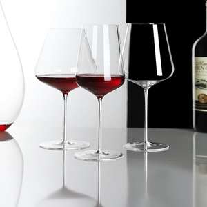 Juego de Copas de <span class=keywords><strong>Vino</strong></span> de Lujo Sopladas a Mano, Copas de Cristal Ligeras con Tallo Delgado, Diseño Clásico, Ecológicas y Reutilizables - Product Image 2